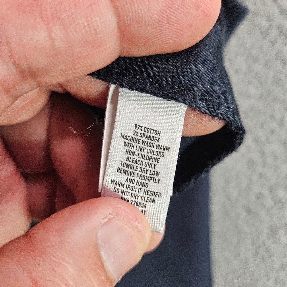 Bonobos Weekday Warrior Monday Navy Blue Slim Chino Dress Pants Mens 34x34 View 5